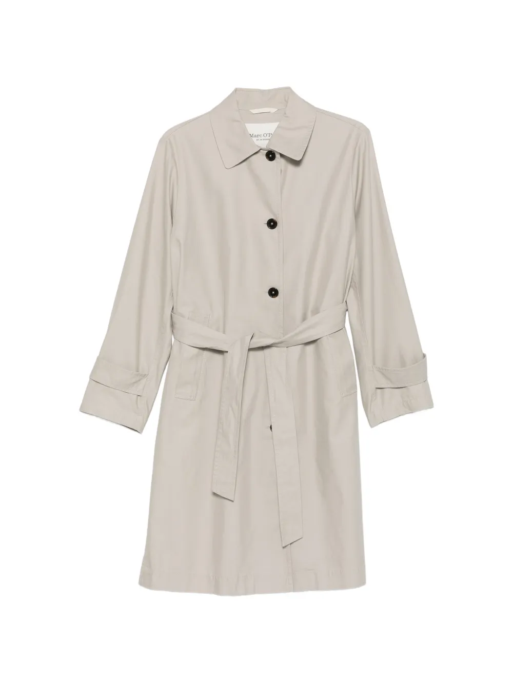 Marc O'Polo belted single-breasted coat - Toni neutri