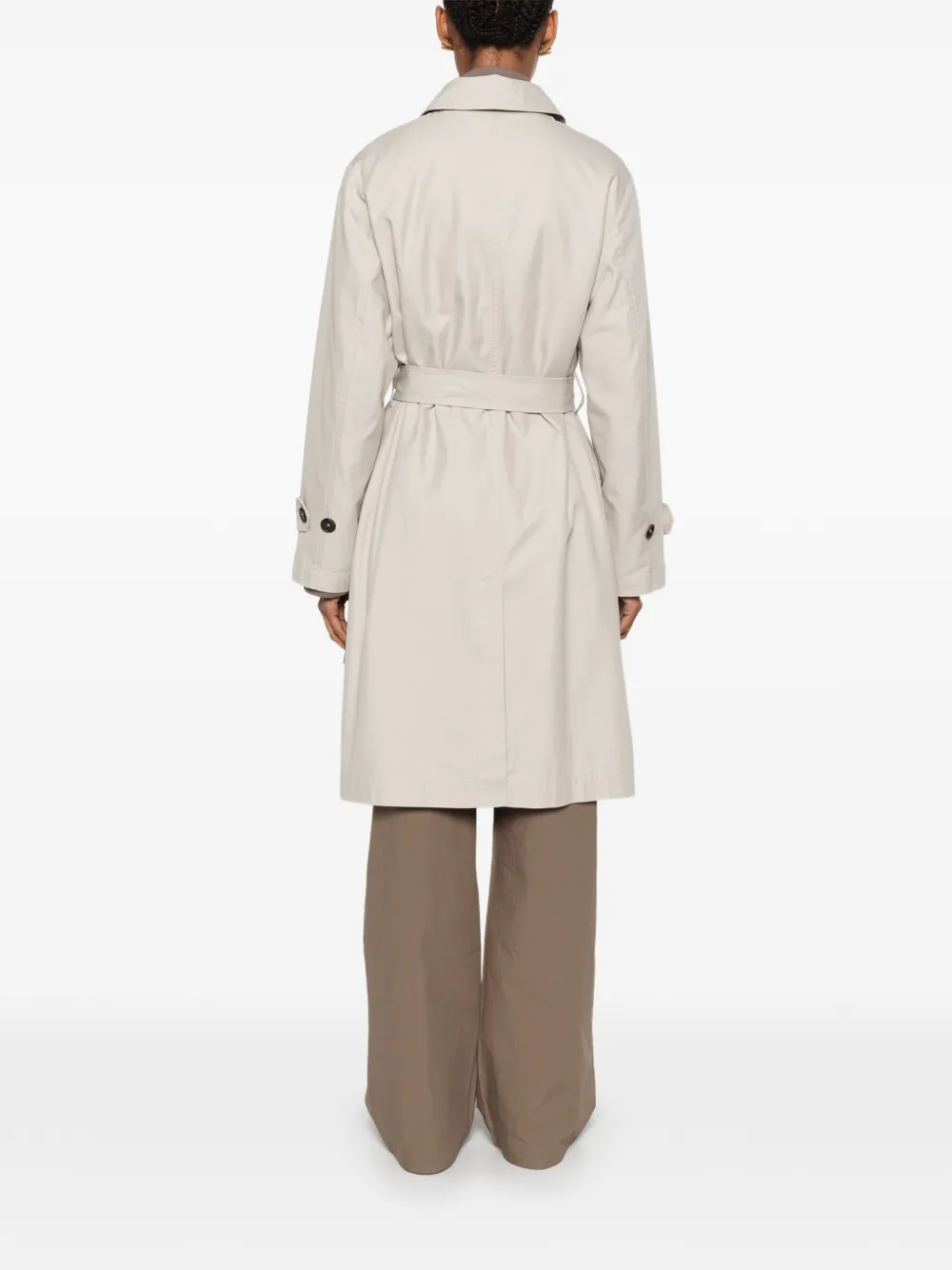 Marc O'Polo Jas met ceintuur Beige