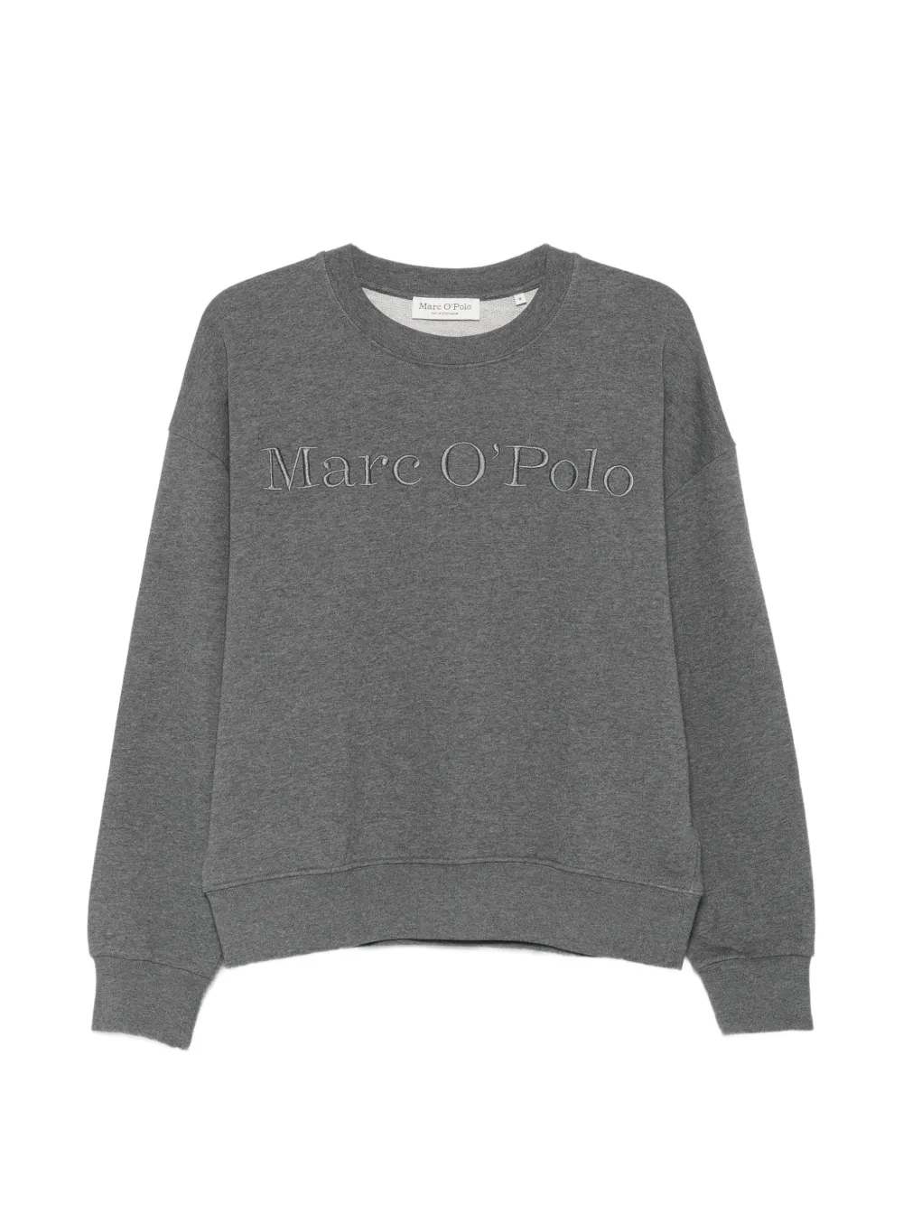 Marc O'Polo logo-embroidered sweater - Grau