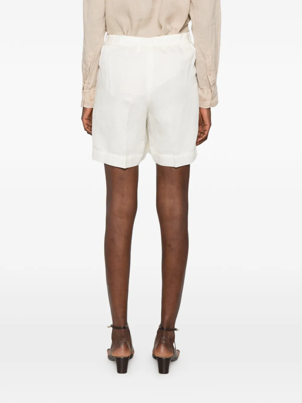 Gant Shorts met elastische tailleband Beige