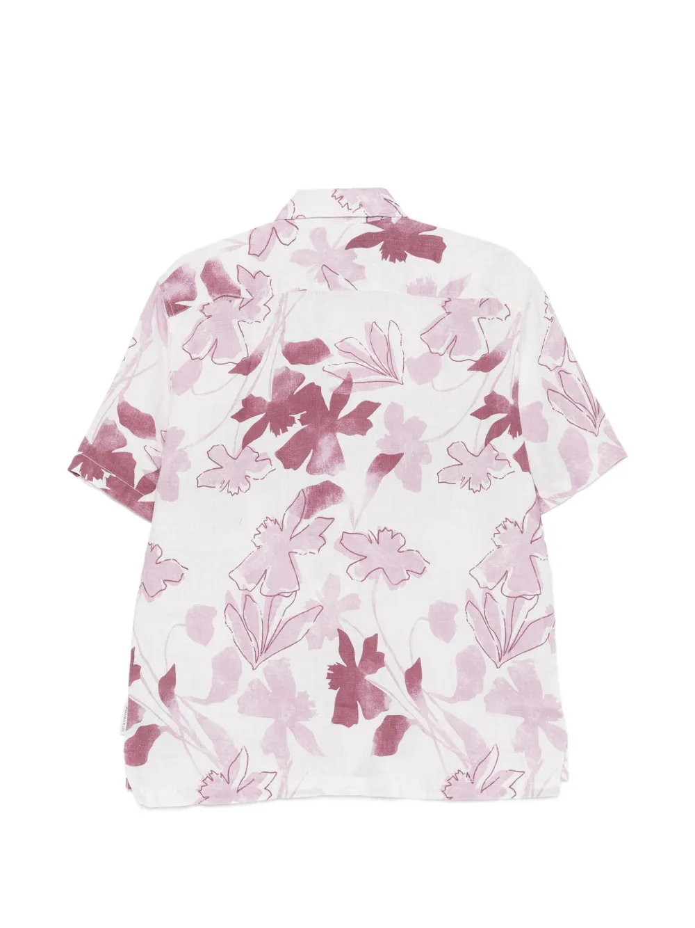 Marc O'Polo Overhemd met bloemenprint Rood