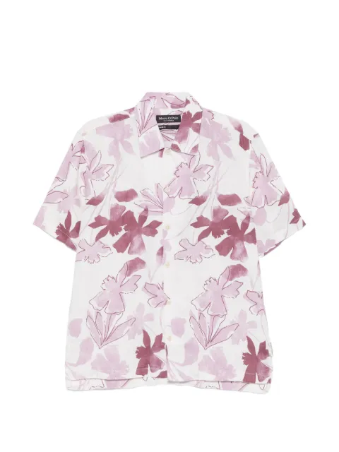 Marc O'Polo floral-print short-sleeve shirt