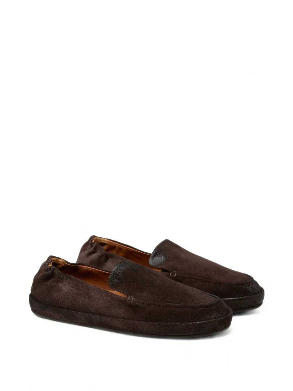 Marsèll Scatopelle slip-on elasticated-heel loafers Bruin