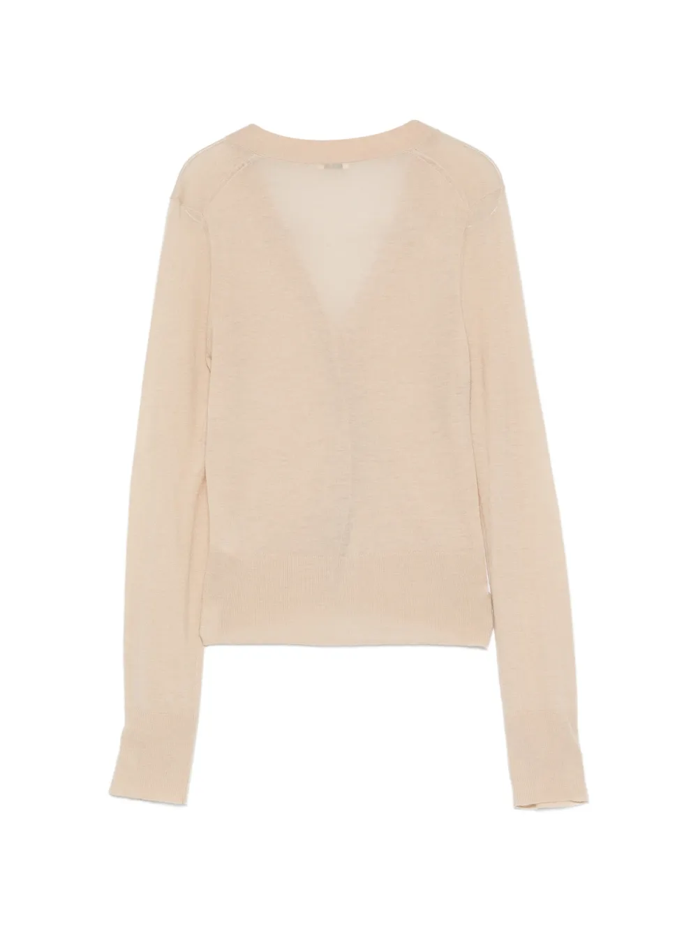 JOSEPH Cashair vest met V-hals Beige