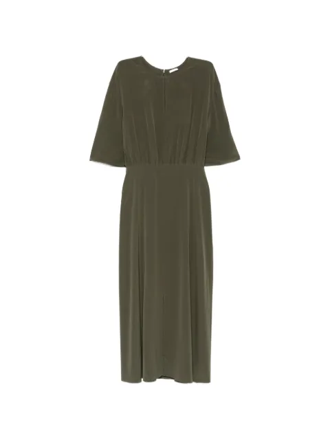 JOSEPH Silsila gathered-waistline split dress
