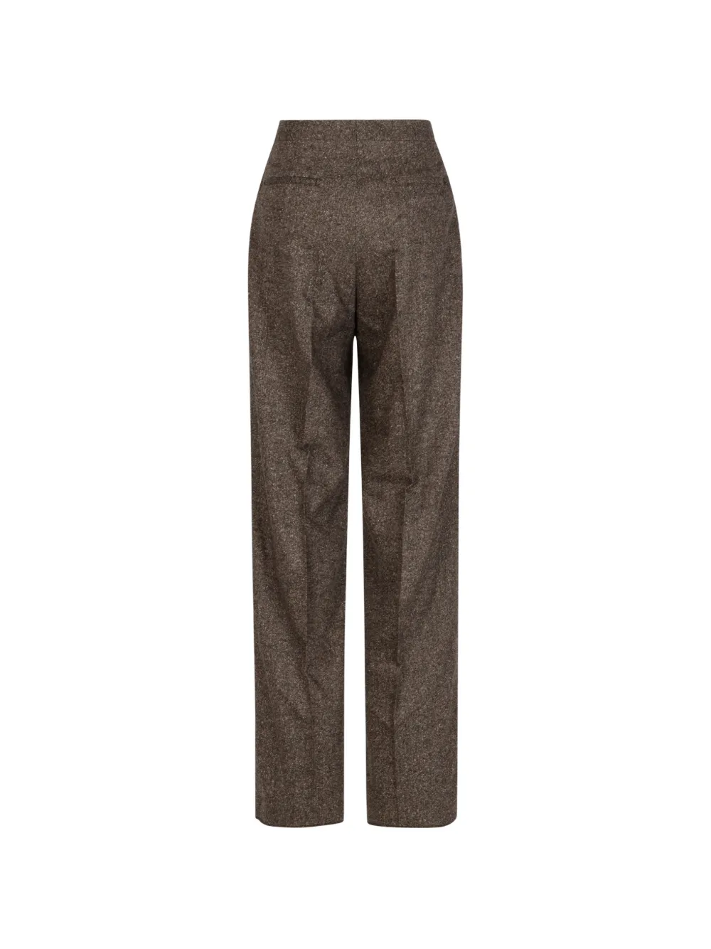 Tagliatore Straight plooibroek Bruin
