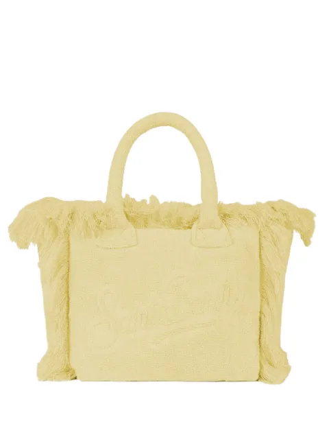 MC2 Saint Barth fringed-edge embossed tote bag