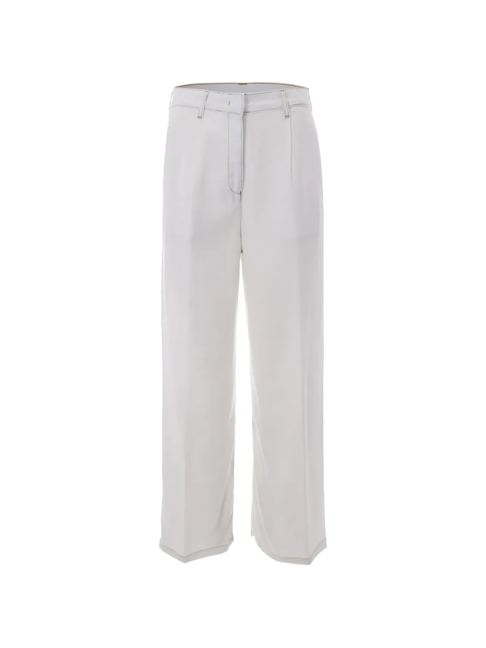 Patrizia Pepe wide-leg jeans - Bianco