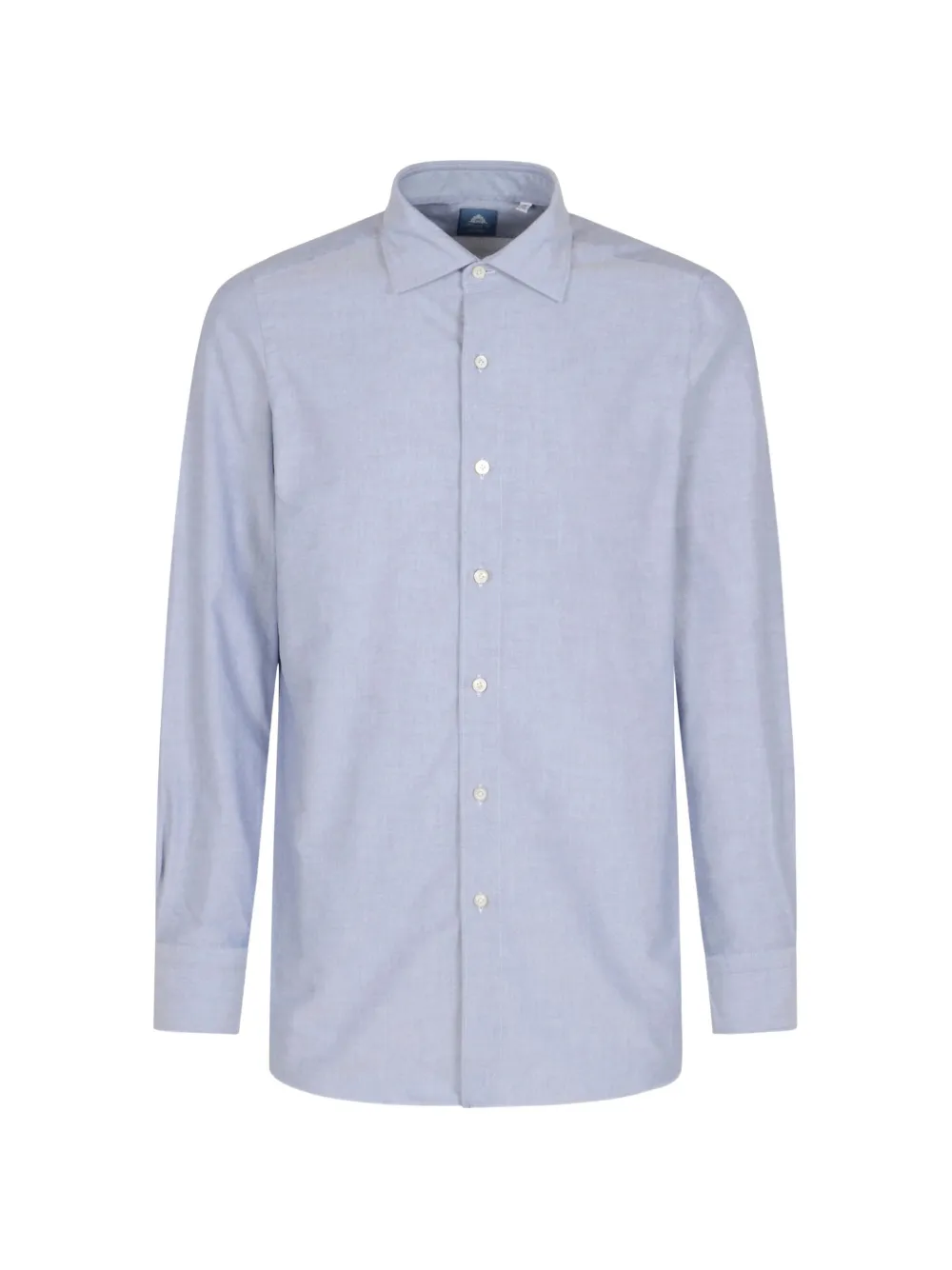Finamore 1925 Napoli long-sleeve spread-collar shirt - Blu