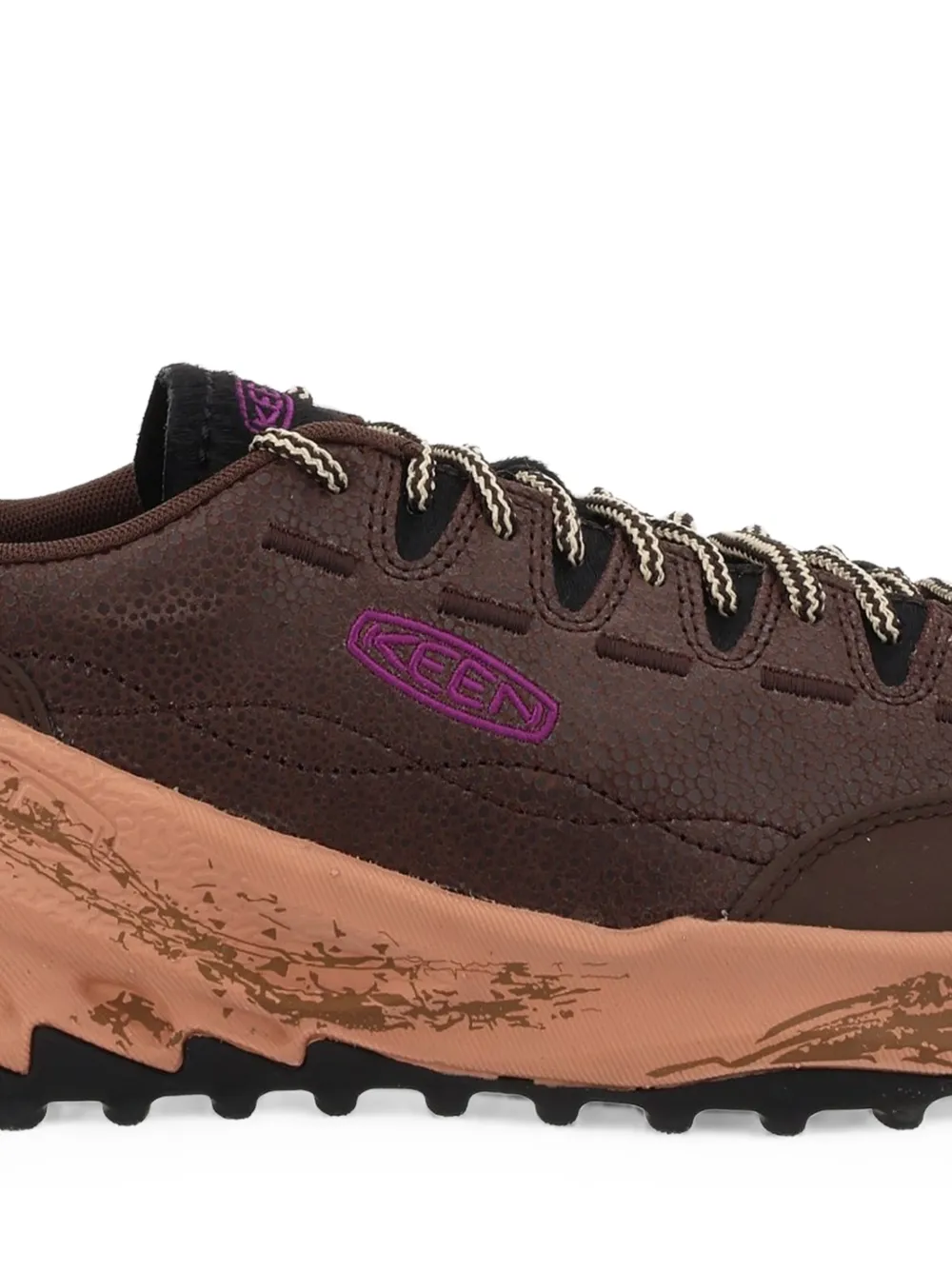 KEEN FOOTWEAR textured panelled hiking sneakers Bruin