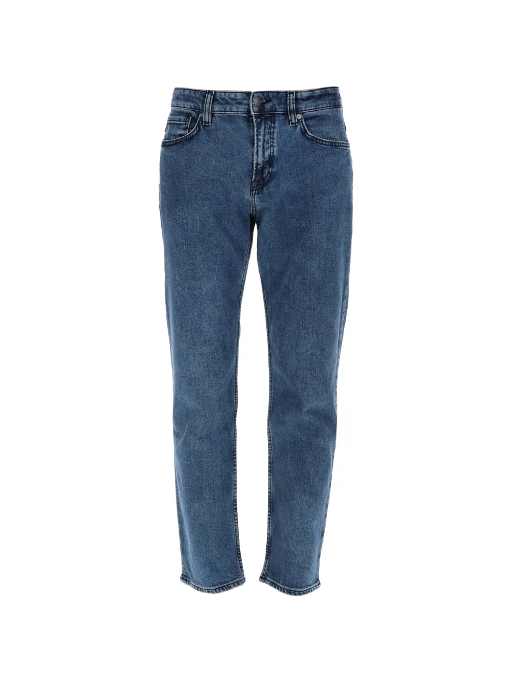 BOSS faded-effect Orange jeans - Blu