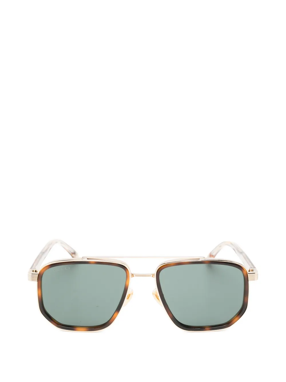 Gucci tortoiseshell square-frame sunglasses | Brown | Image 1