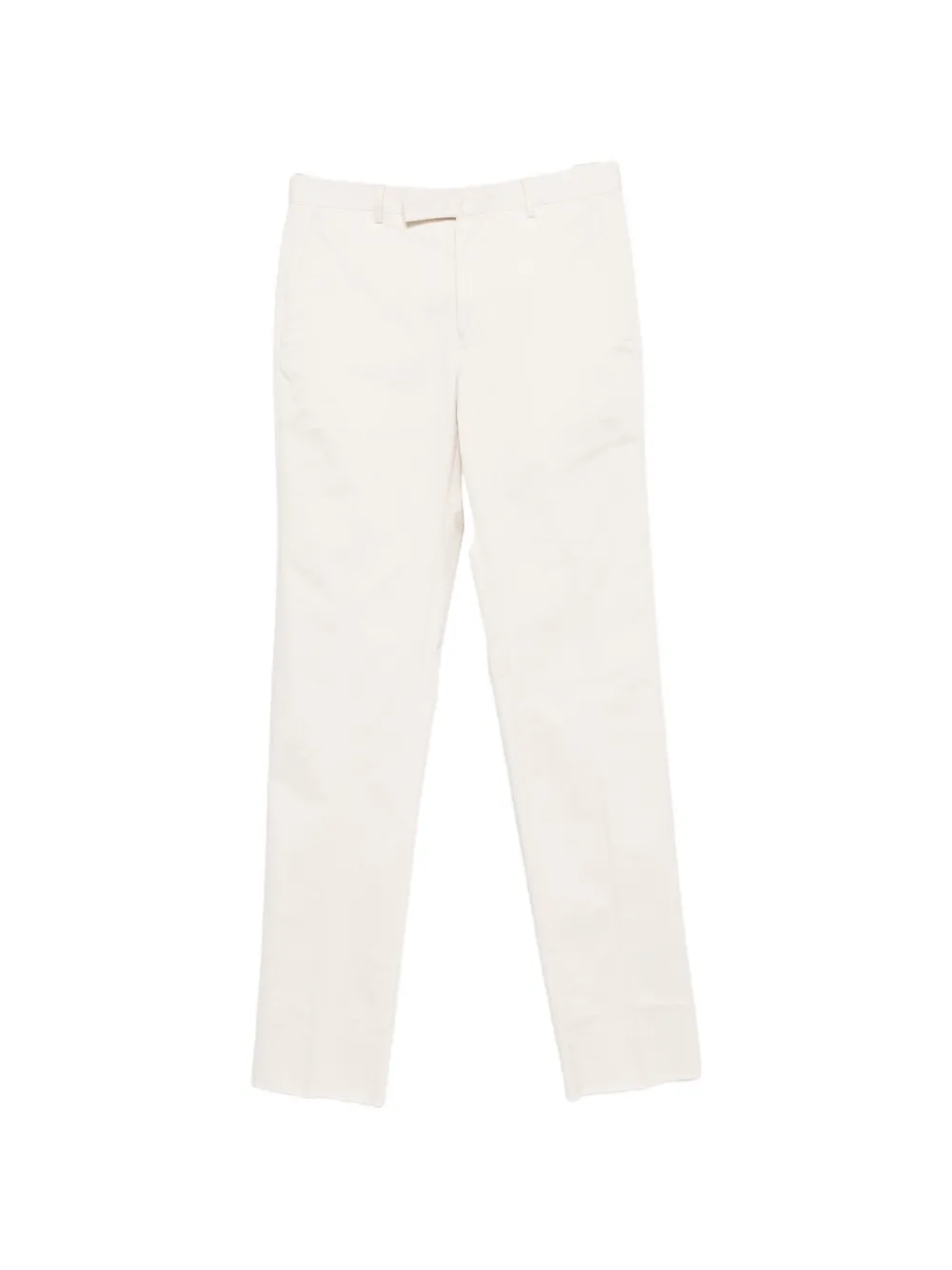Germano 1952 pressed-crease slim-fit trousers - Toni neutri