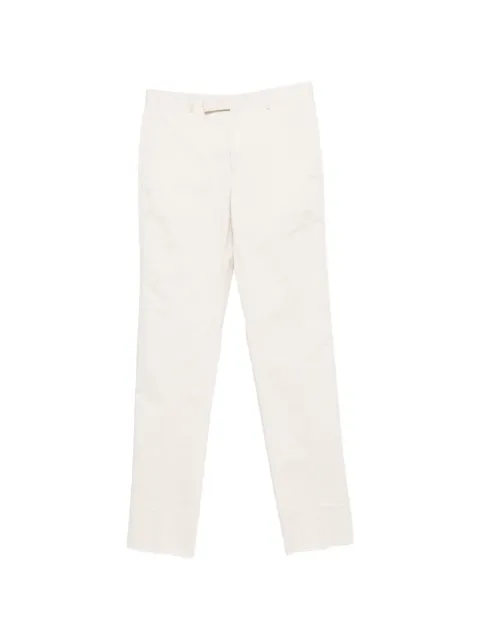 Germano 1952 pantalones slim con pinzas
