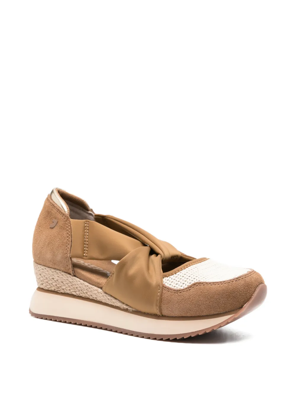 gioseppo Vuka pumps met gekruiste bandjes Bruin