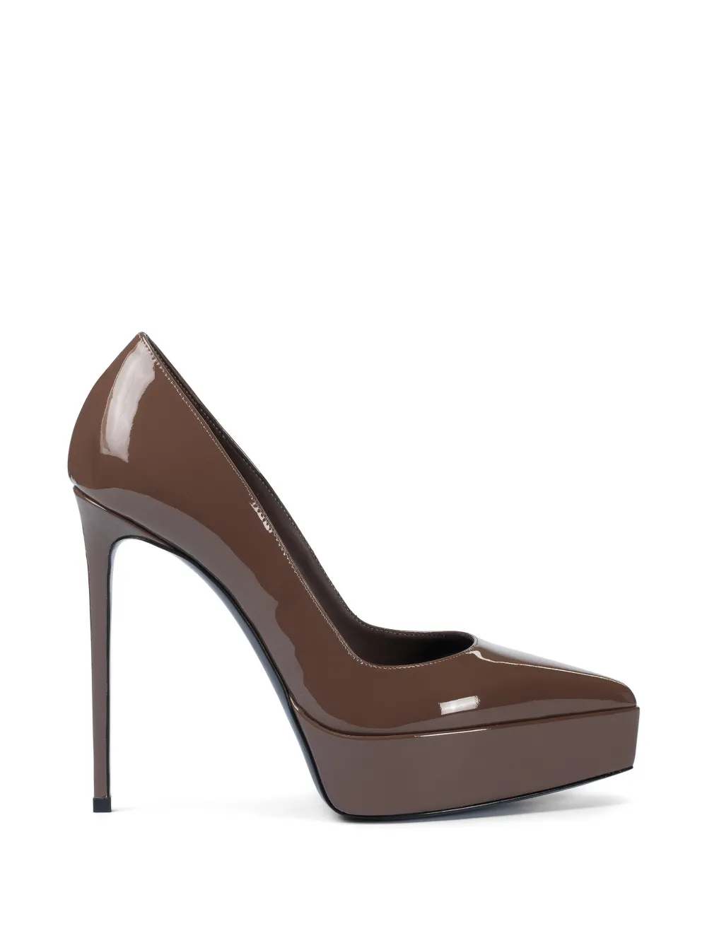 Le Silla 140mm Uma heeled pumps - Marrone