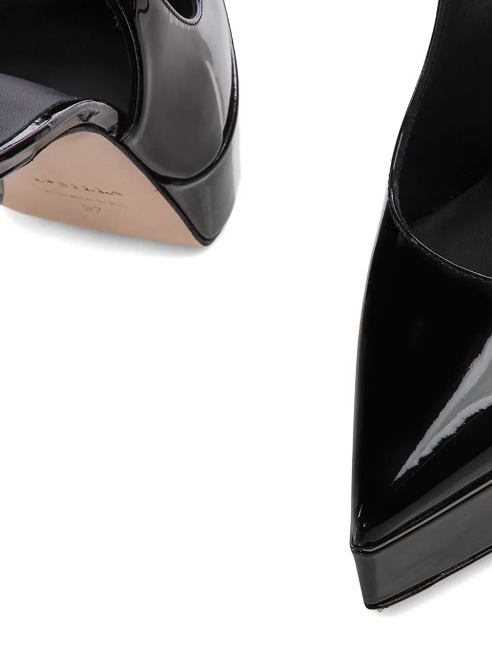 Le Silla Uma platform pumps Zwart
