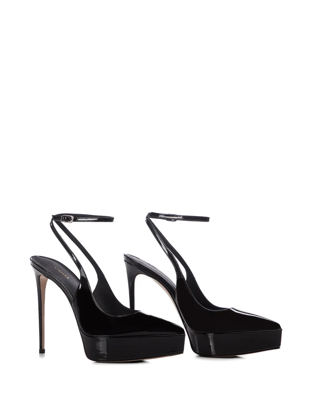 Le Silla Uma platform pumps Zwart