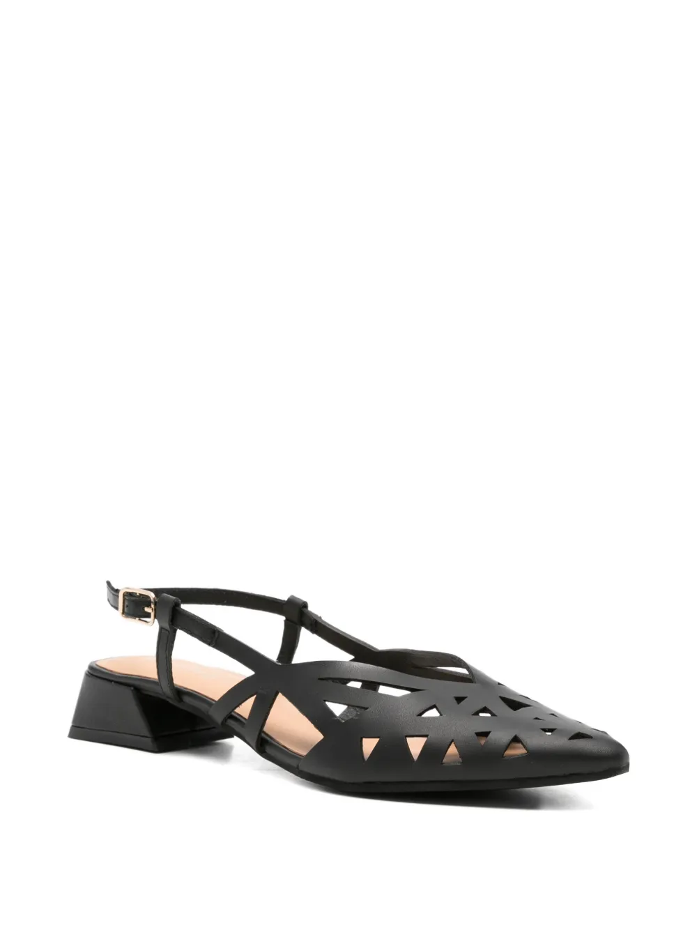 gioseppo Uitgesneden slingback pumps Zwart