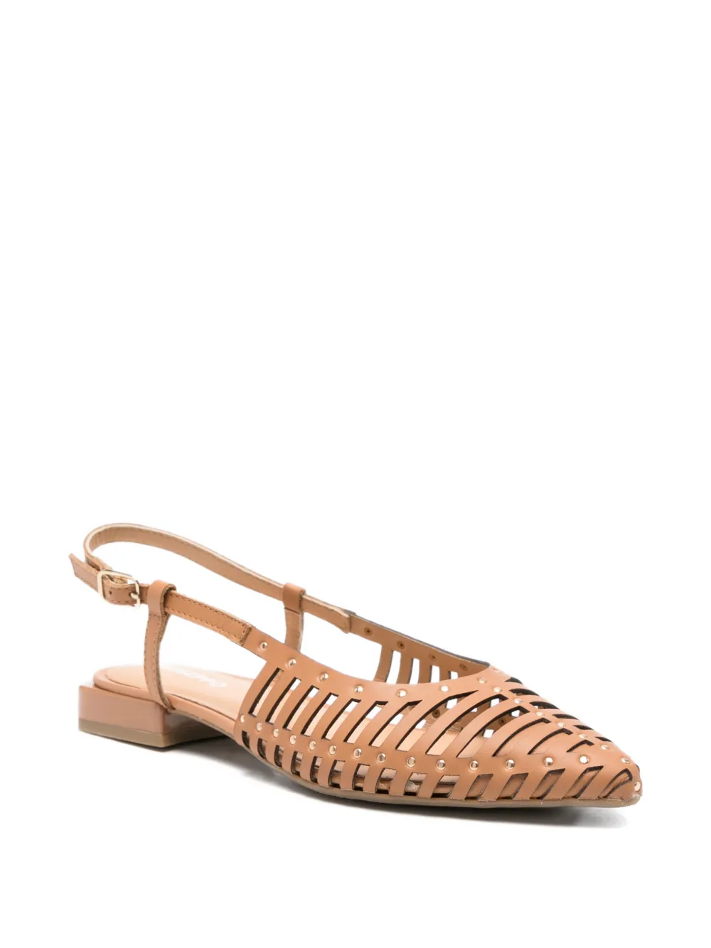 gioseppo Jericho pumps verfraaid met studs en gekooid detail Bruin