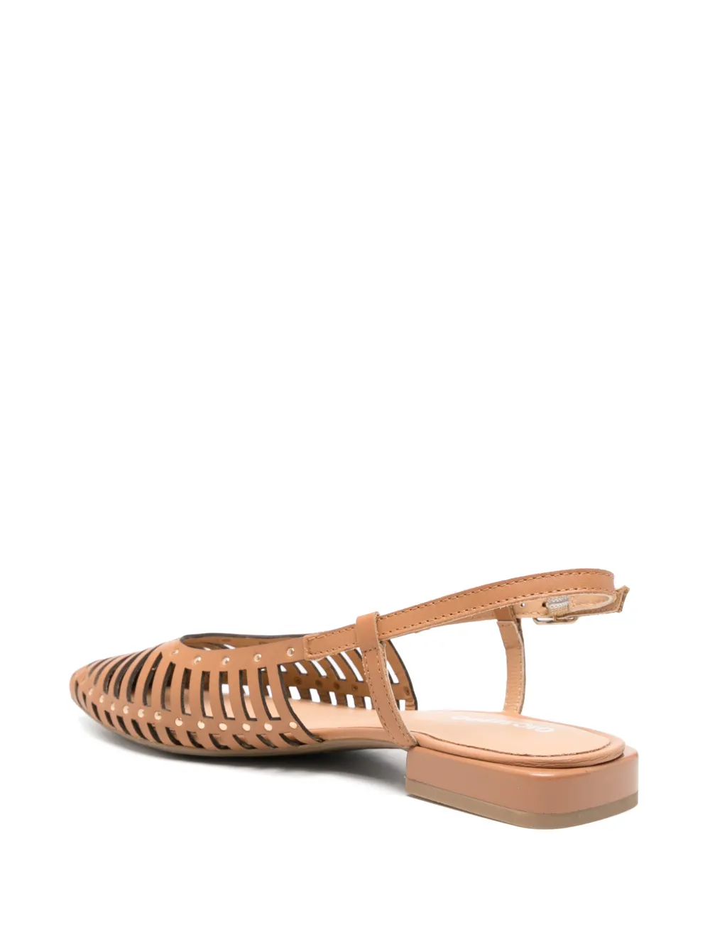 gioseppo Jericho pumps verfraaid met studs en gekooid detail Bruin