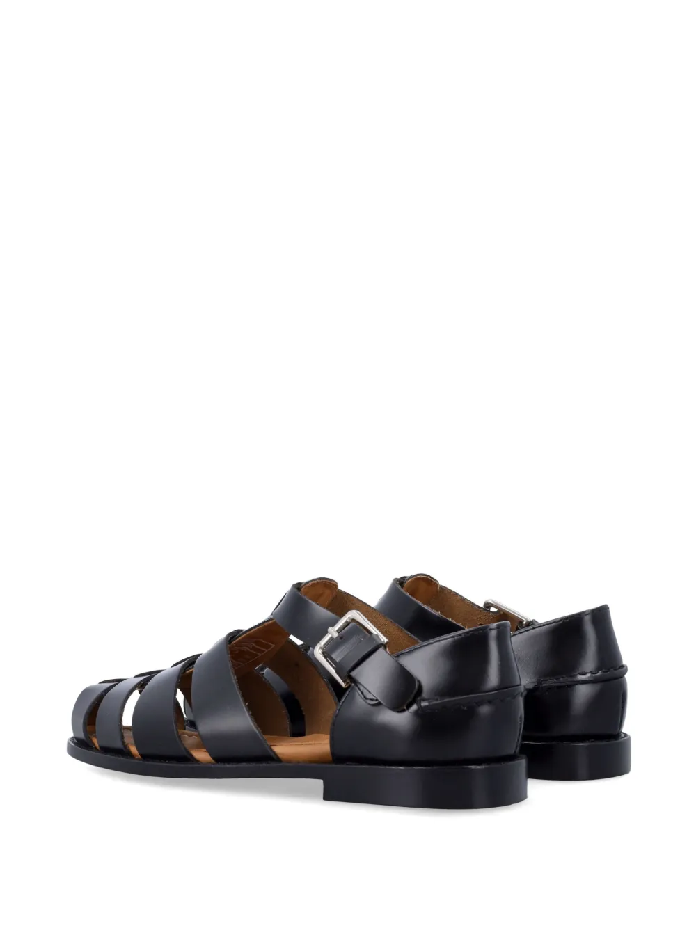 Sebago Gurkha Tale cage sandals Zwart