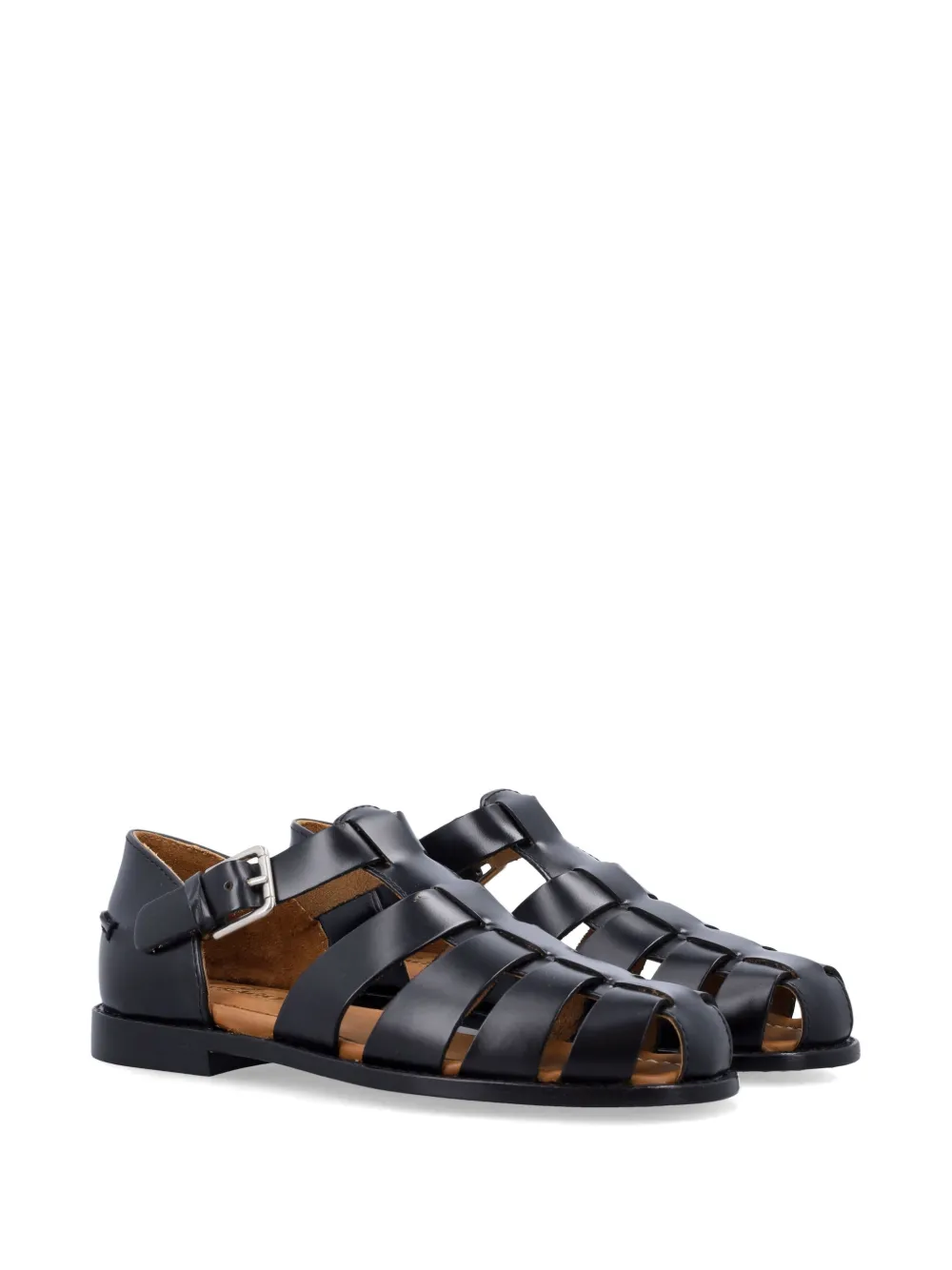Sebago Gurkha Tale cage sandals Zwart
