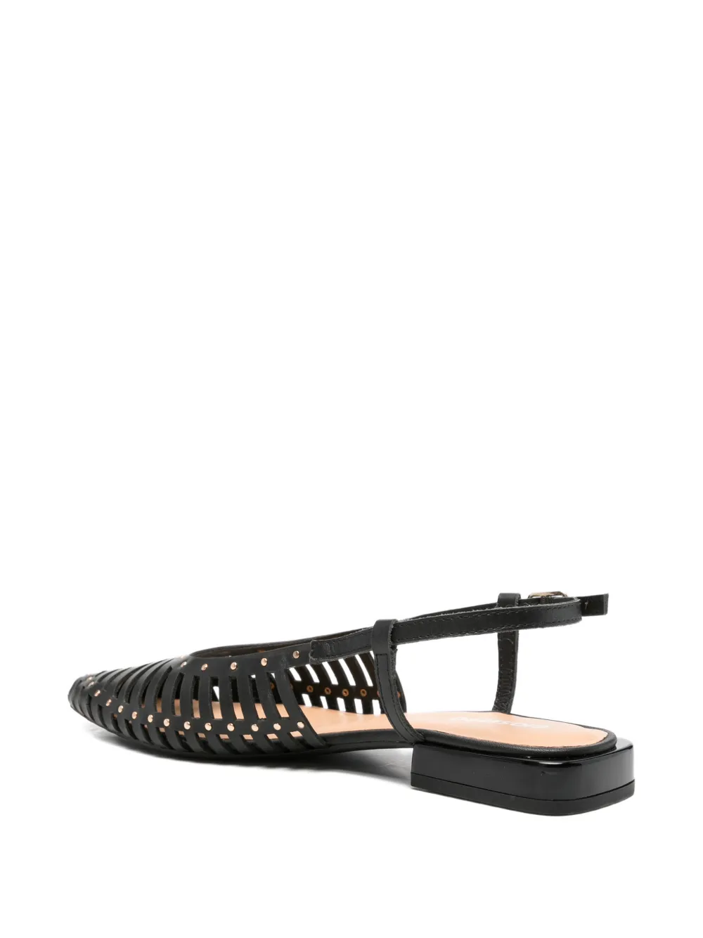 gioseppo Sandalen met studs Zwart