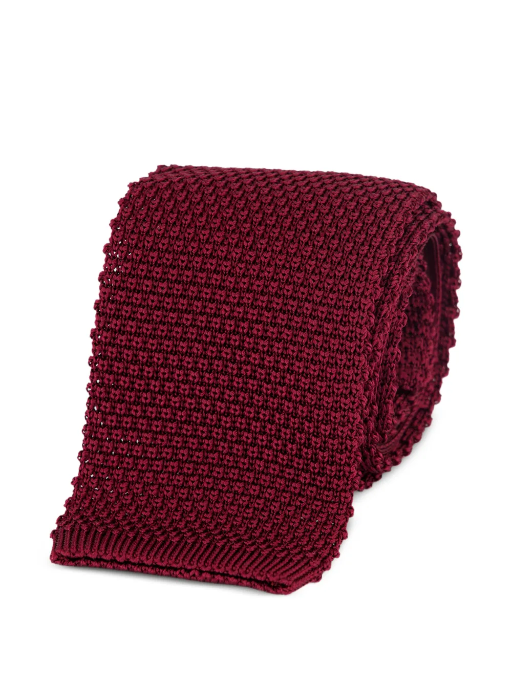  Brunello Cucinelli Corbata De Seda - Rojo 