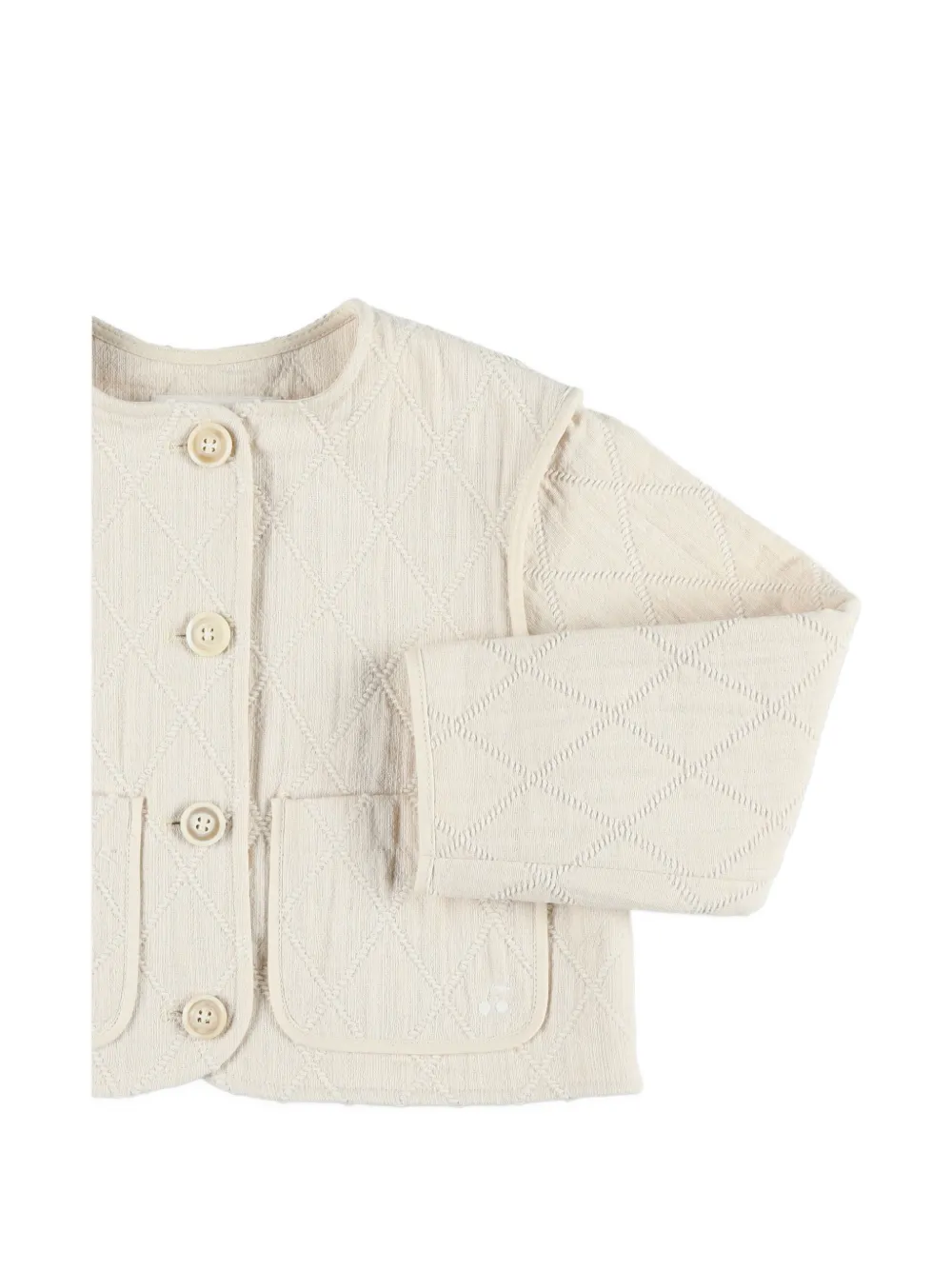 Bonpoint Lathifa gewatteerd jack Beige