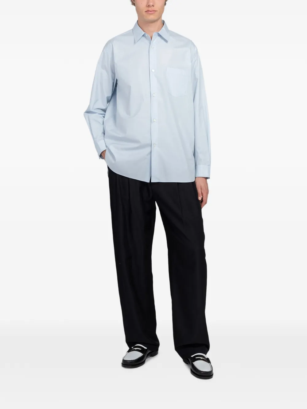  Ssstein Camicia Oversize - Blu 
