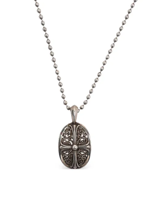 Chrome Hearts Oval Cross necklace