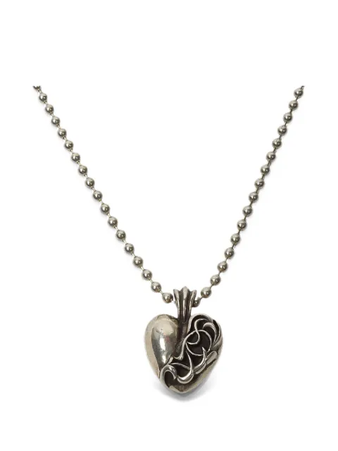 Chrome Hearts Las Vegas heart-pendant necklace