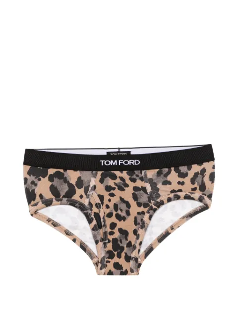 TOM FORD leopard-print briefs