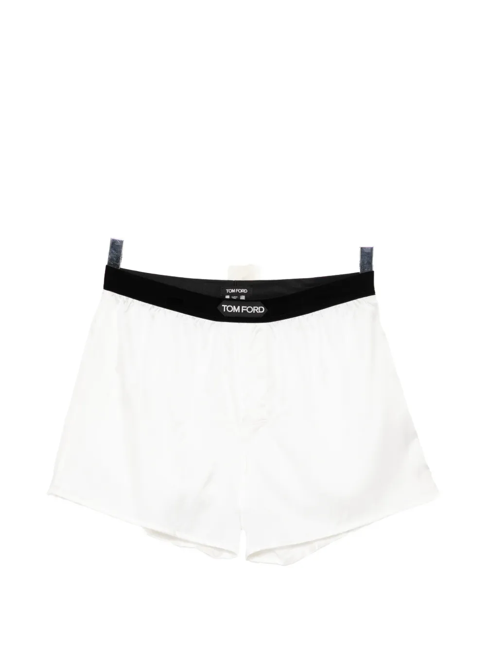 TOM FORD logo-patched boxer - Toni neutri