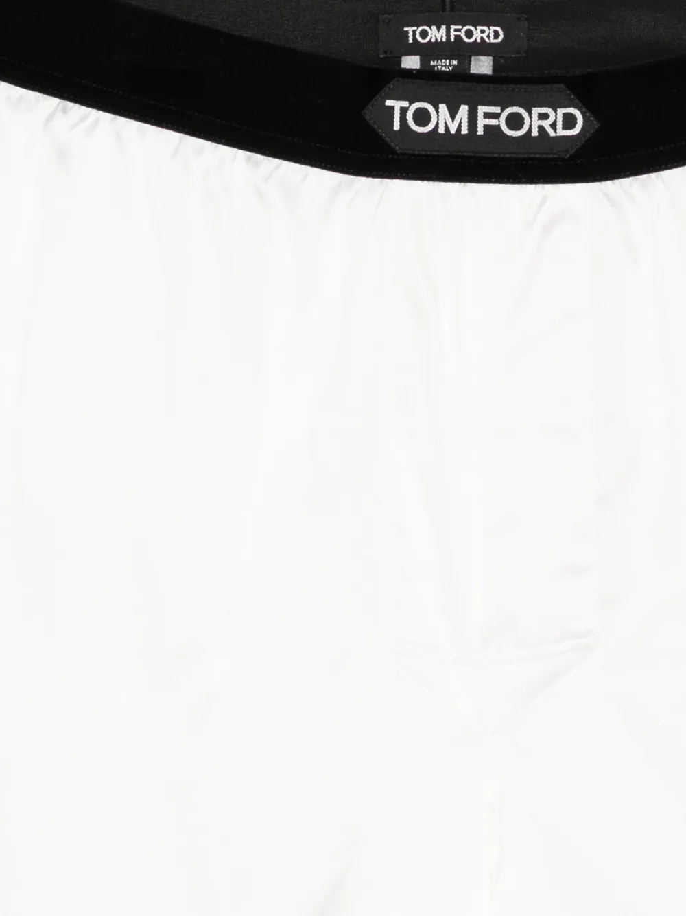 TOM FORD Boxershorts met logo-patch Beige