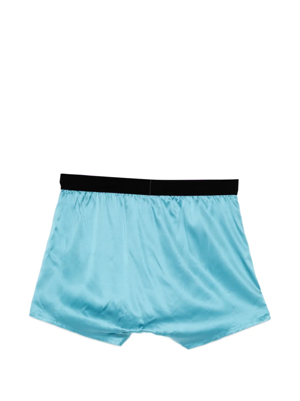 TOM FORD Boxershorts met logopatch Blauw