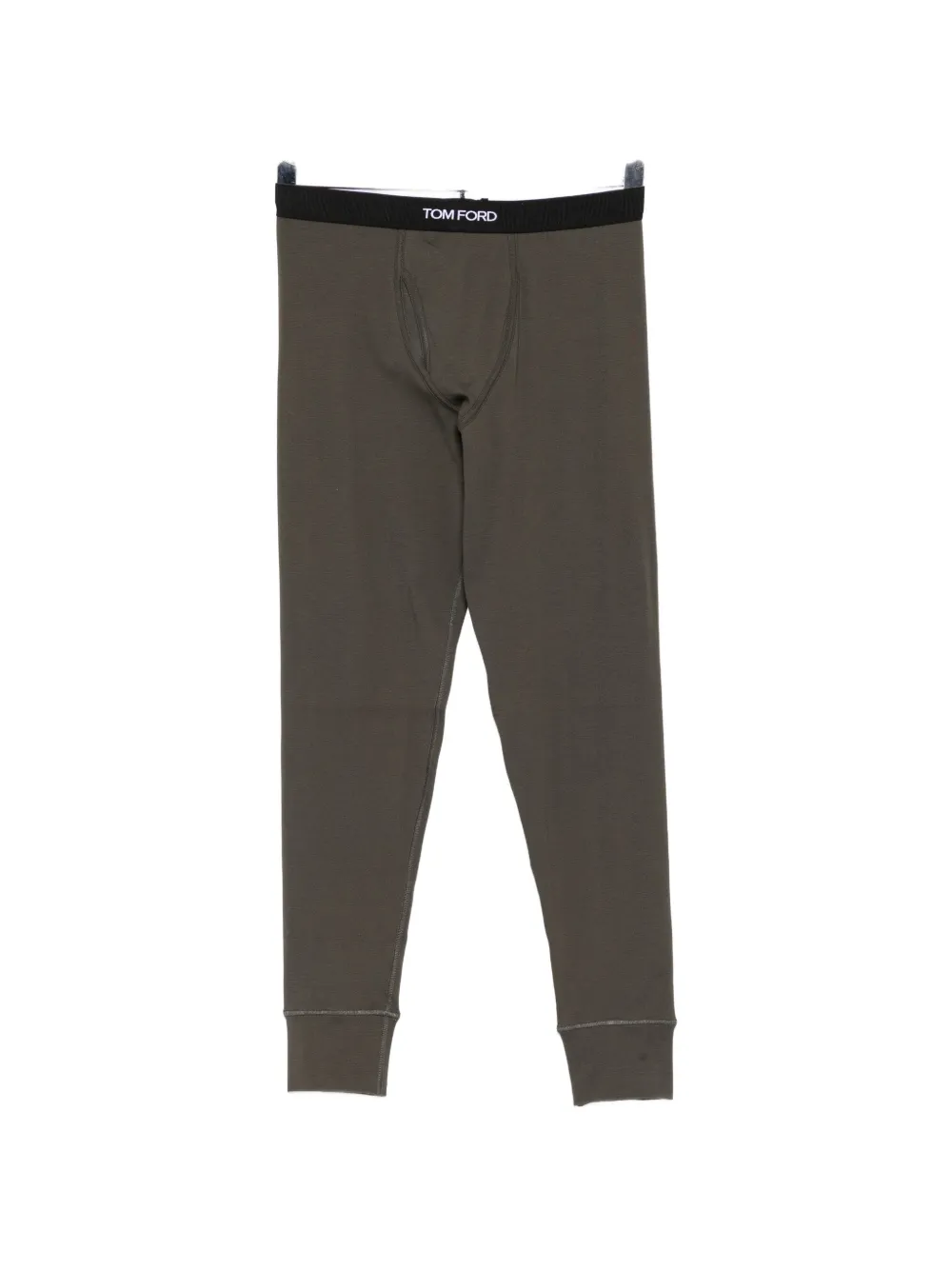 TOM FORD logo-waistband long johns - Grün