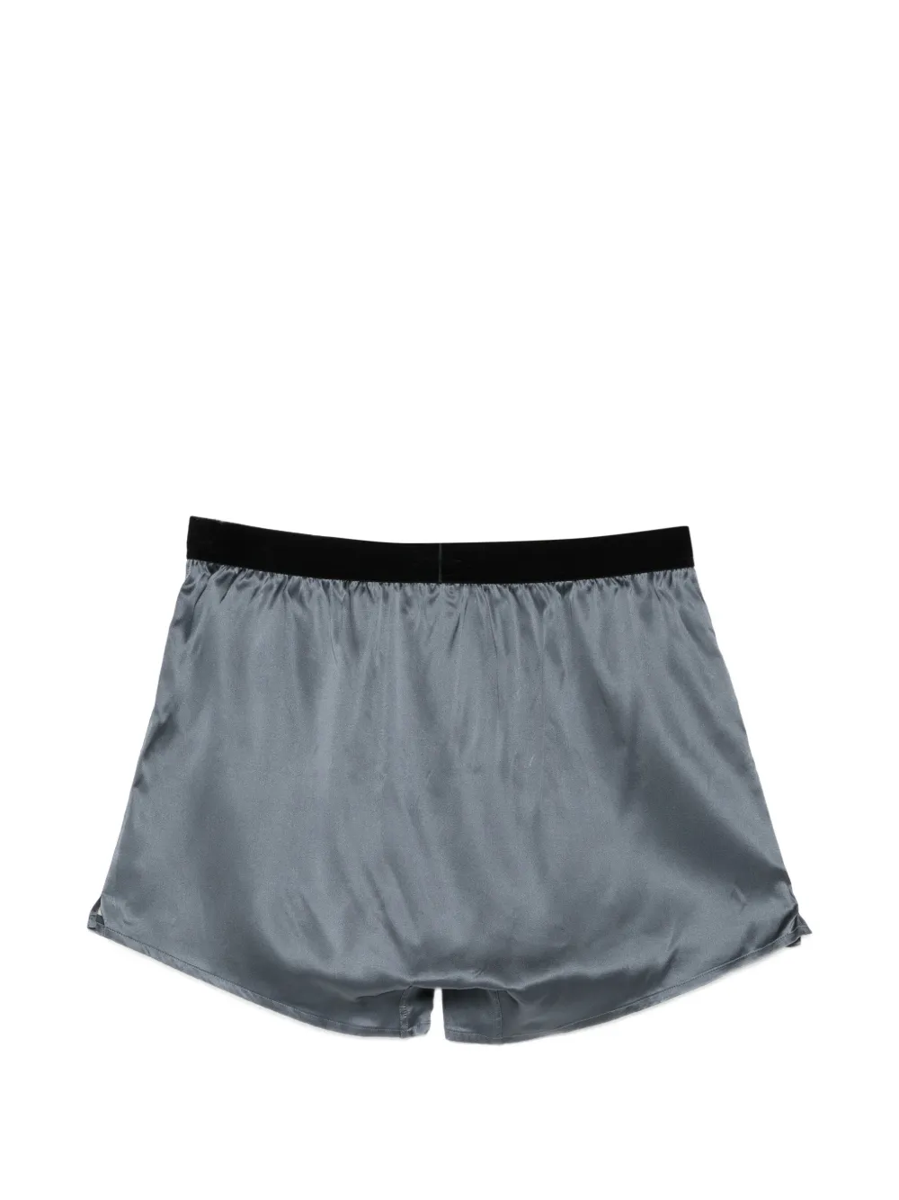 TOM FORD Boxershorts met logo-patch Grijs