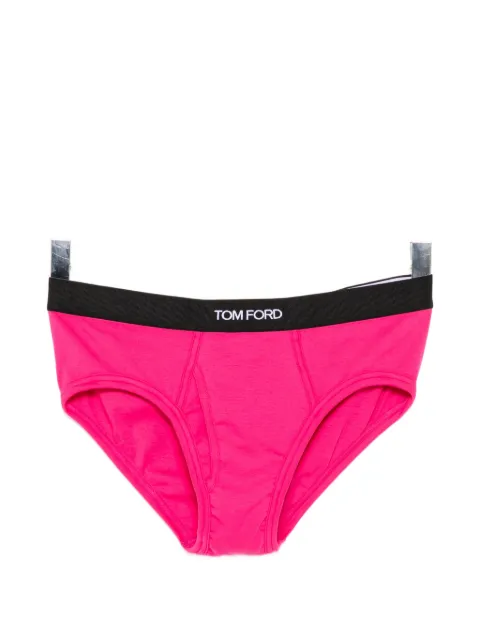 TOM FORD logo-waistband briefs