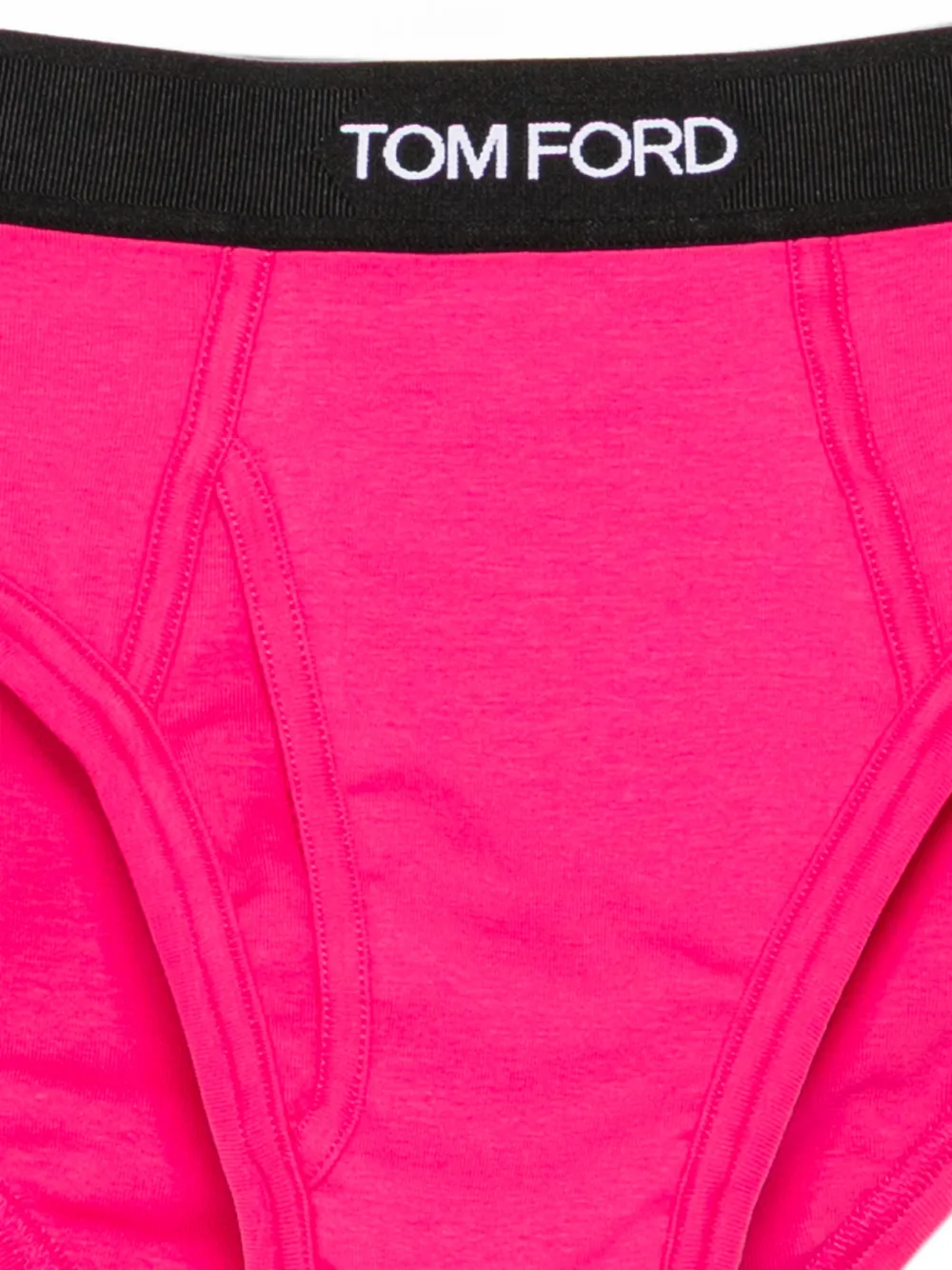 TOM FORD Slip met logoband Roze