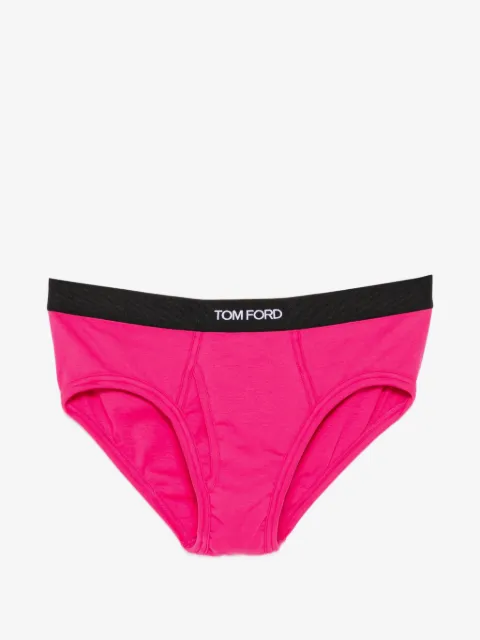TOM FORD logo-waistband briefs