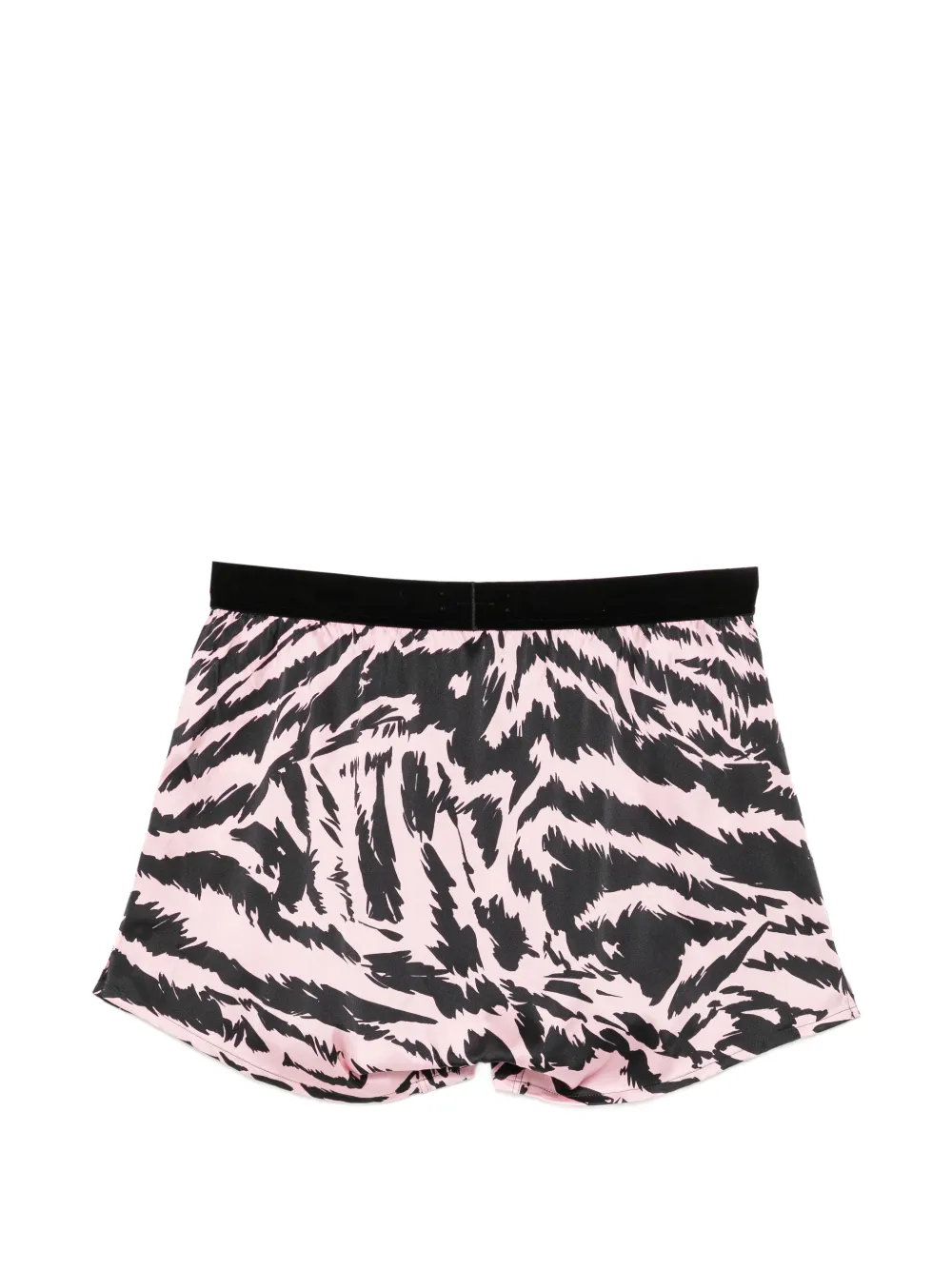 TOM FORD Boxershorts met logopatch en tijgerprint Roze