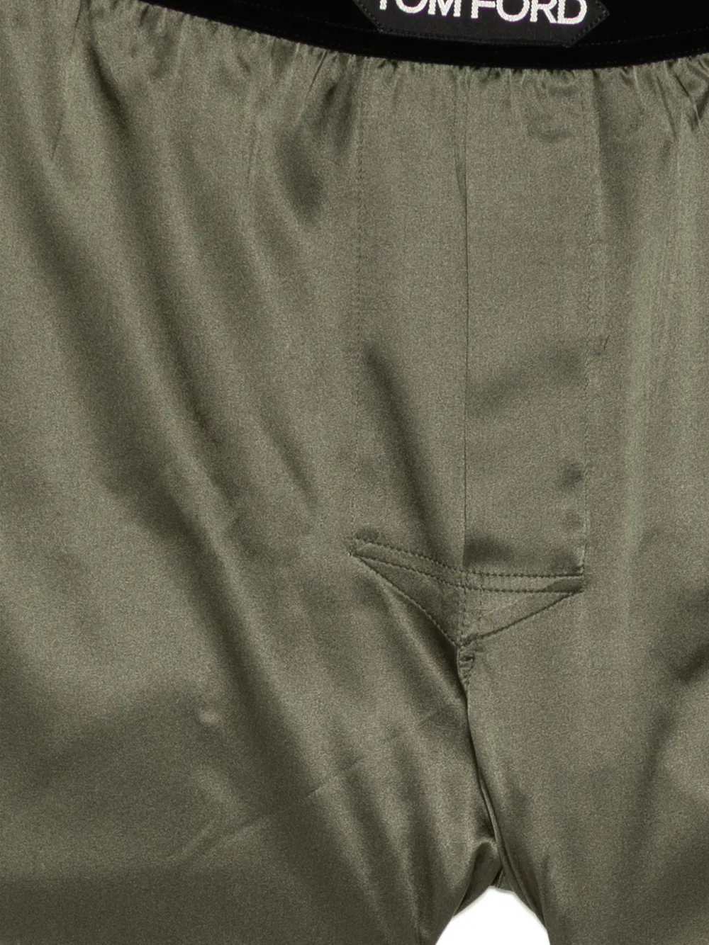 TOM FORD Boxershorts met logopatch Groen