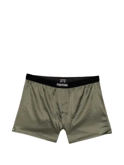 TOM FORD bermudas con parche del logo