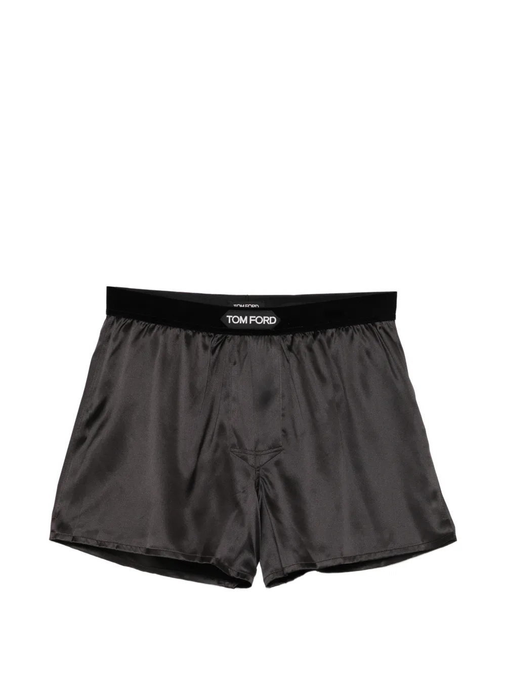 TOM FORD logo-patched boxer - Marrone