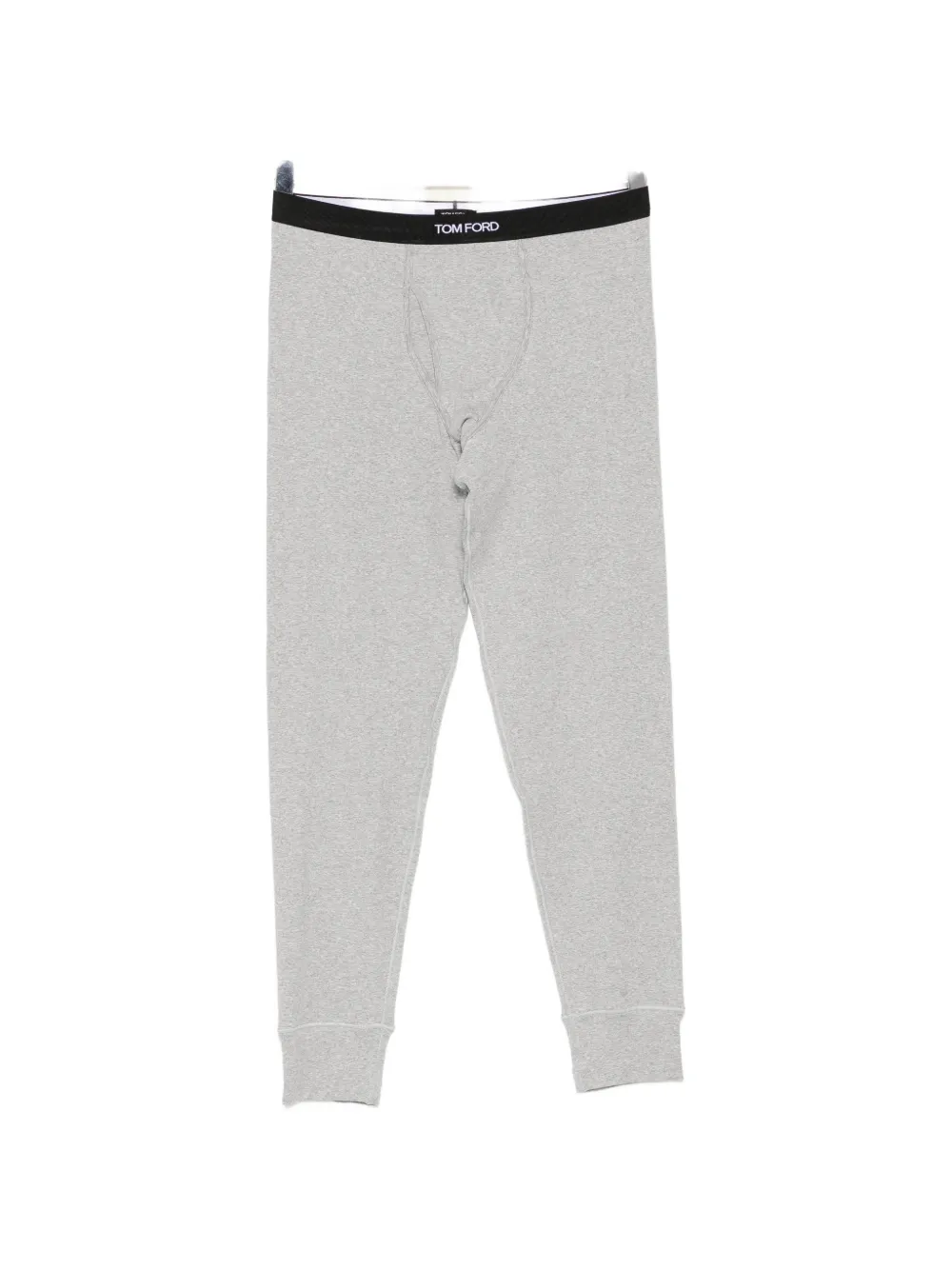 TOM FORD logo-waistband long johns - Grigio