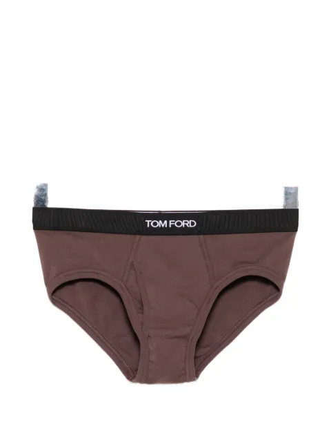 TOM FORD logo-waistband briefs