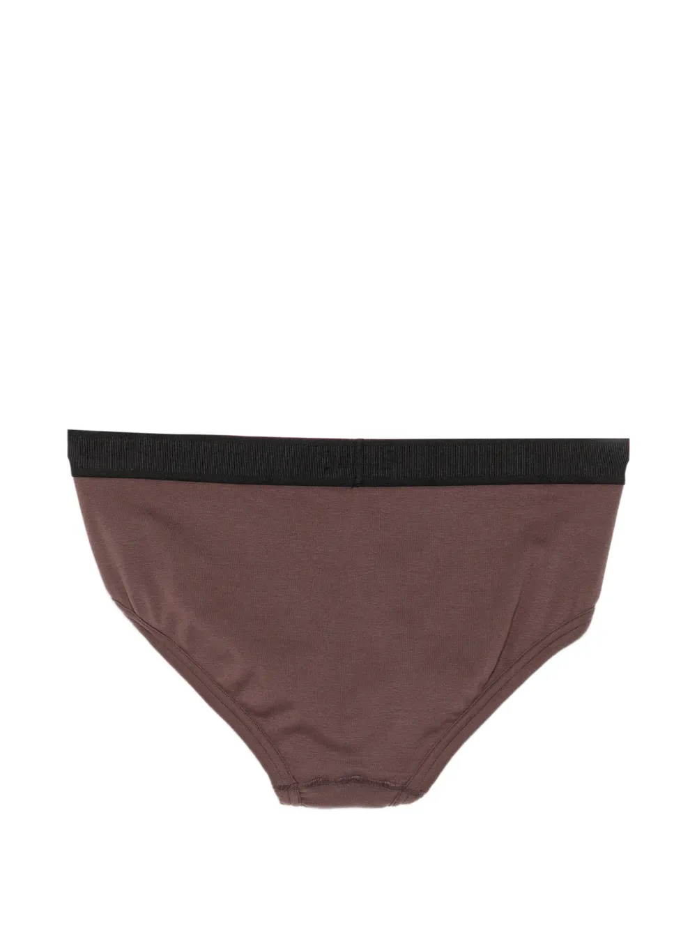 TOM FORD Slip met logoband Bruin