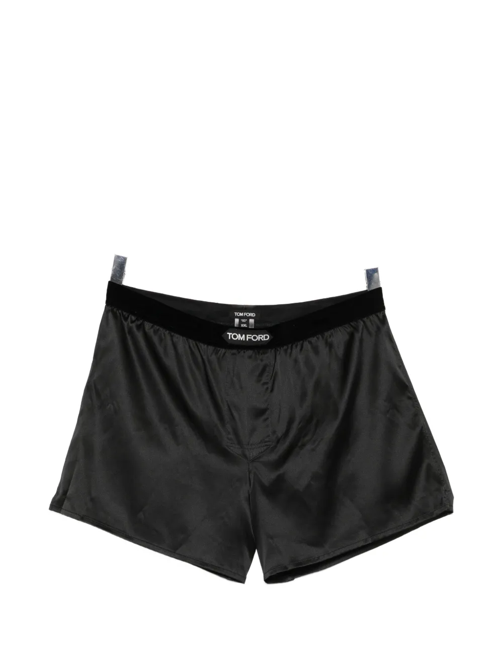 TOM FORD logo-patched boxer - Nero